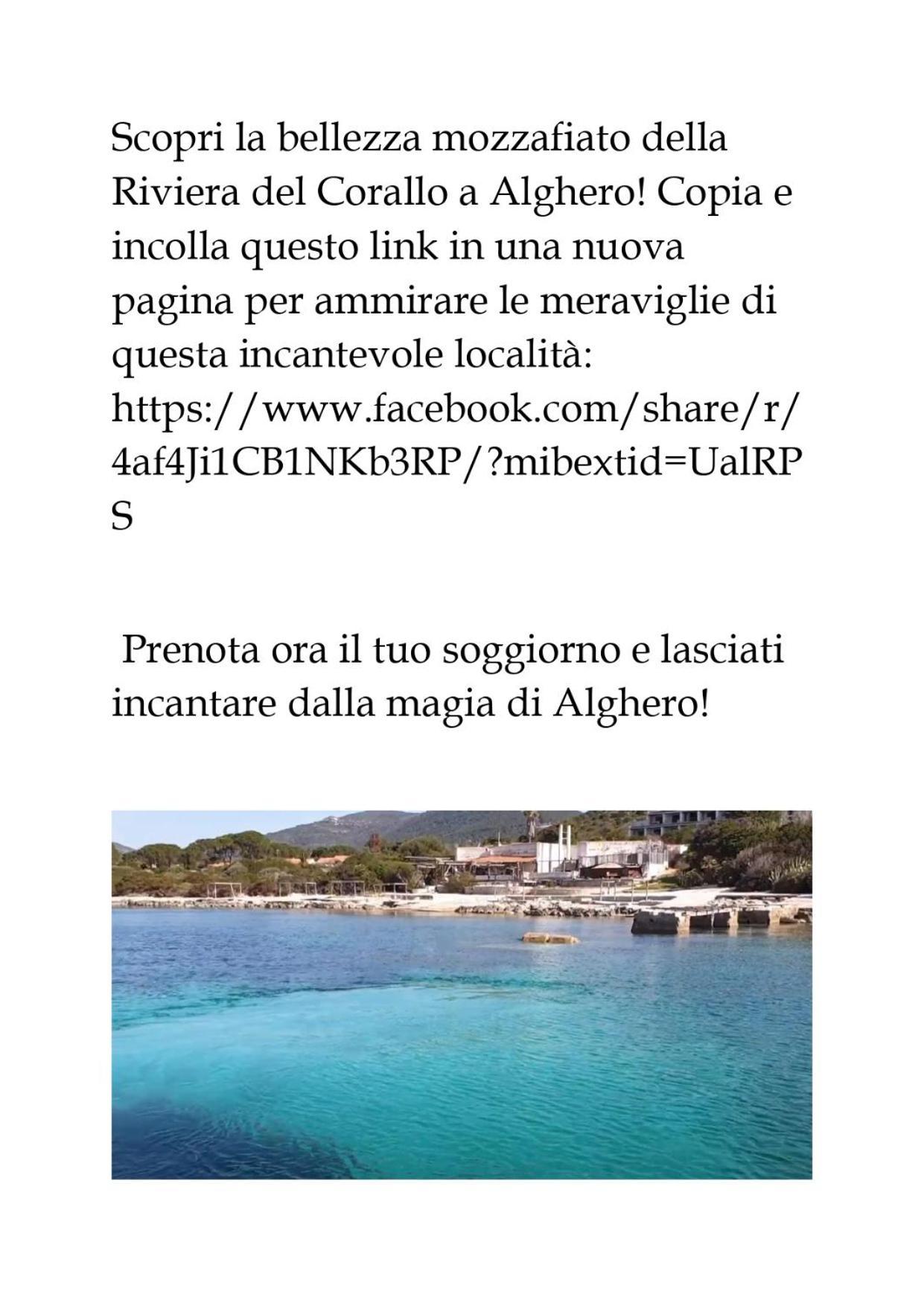 S'Aneddu E Oro Apartment Alghero Luaran gambar